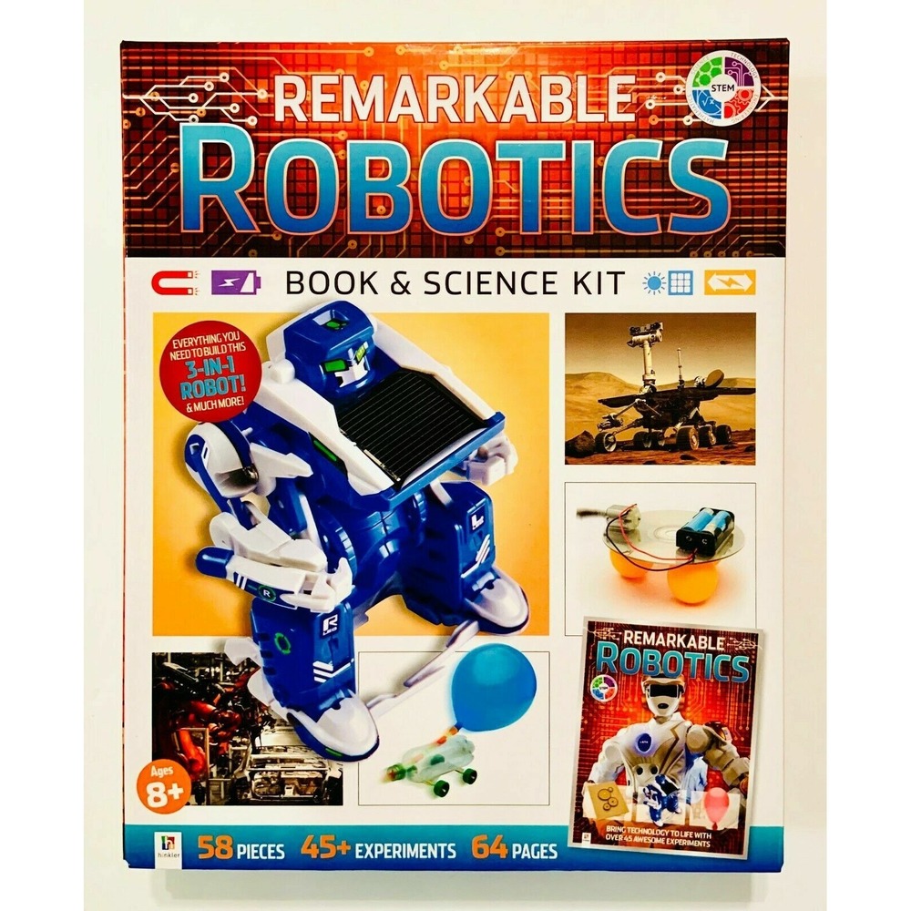 Remarkable Robotics by STEM technology book & science kit ##